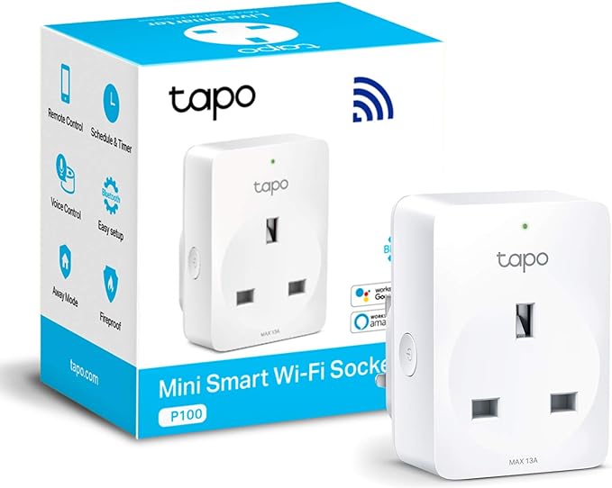 61dQx1mwsfL._AC_SX679_ Tapo P100 Smart Plug: Wi-Fi Outlet Compatible with Alexa & Google Home