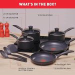 Tefal Induction G155S844 Non-Stick Cookware Set 8 Pieces-Black 7