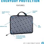 Tablet Sleeve Grey and Black