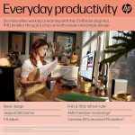 HP 22 Inch FHD Monitor VESA Mountable Black